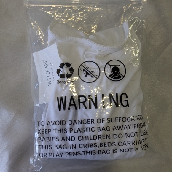 Women's Long sleeve, Round Neck, White Shirt. Size XL. WHIFAN. New. - Picture 6 of 8